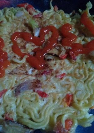 Foto resep Omlet pedas ala ayah asyraf😘😘