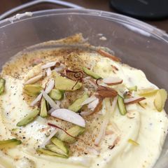 A picture of Shreekhand(Sweet yogurt).