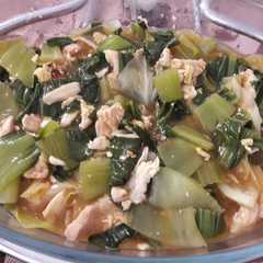 A picture of Sawi Daging Masak Capjay.