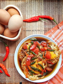 Foto resep Telur Ceplok Tumis Kecap