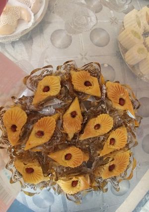 صورة لوصفة بقلاوة تقليدية