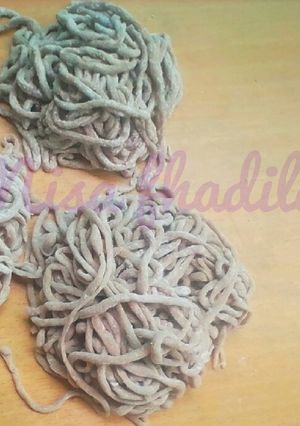 Foto resep Mie ubi ungu homemade