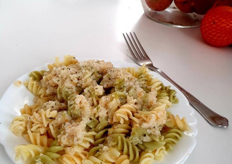 Pasta con Salsa de Coliflor