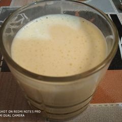 A picture of Mango shake.