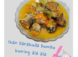 Foto resep Ikan barakuda bumbu kuning ala ala