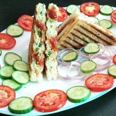 A picture of Paneer Veg Sandwiches.