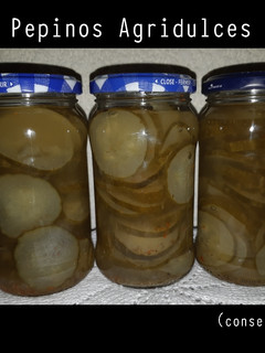 Una foto de Conservas "Pepinos agridulces"