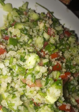 صورة لوصفة تبولة 🥗
