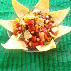 A picture of Mexican Salad.