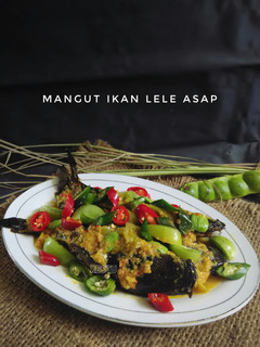 Foto resep Mangut Ikan Lele Asap