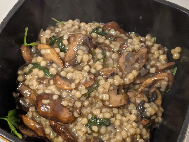 Easy Way Make Mushroom Pearl Barley Risotto the Delicious Perfect