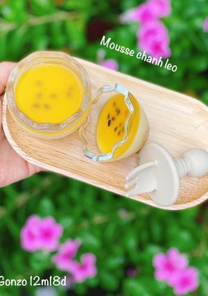 Hình của món Mousse chanh leo cho bé.