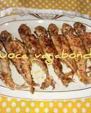Triglie impanate e fritte