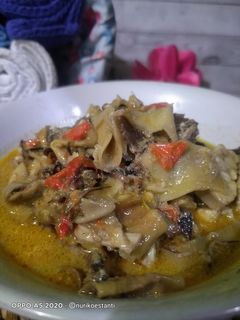 Foto resep Lodeh jantung pisang