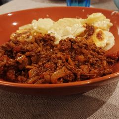 Hungarian Savoury Mince Beef A picture of Hungarian Savoury Mince Beef.