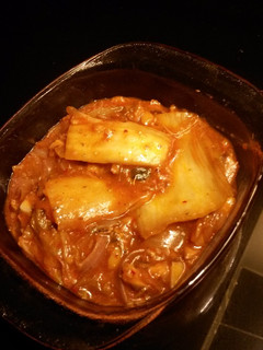 A picture of Canned Sardine with a Kimchi Twist.