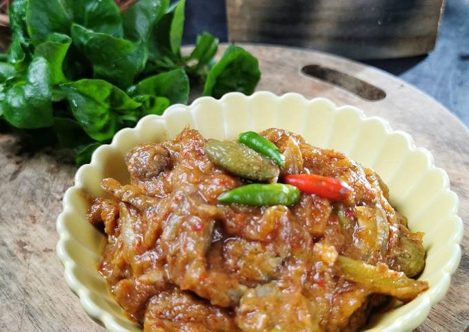 Sambal Tempoyak Ikan Bilis Petai Jeruk