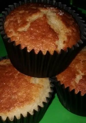 Una foto de Muffin de vainilla