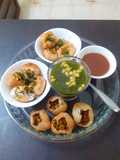Delhi 's Chandni Chowk Chat Night At Home - A tongue tickling Platter