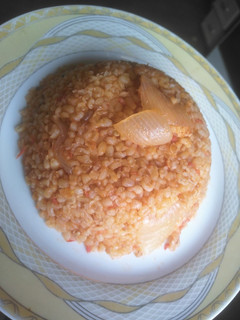 صورة لوصفة برغل على بندورة