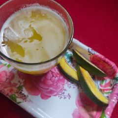 A picture of Raw mango sharbat.