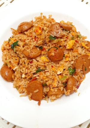 Foto resep Nasi Goreng Sosis