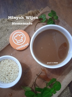Foto resep Minyak Wijen #homemade