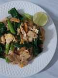 Stir-Fried Rice Noodles with Black Soy Sauce (Pad See Ew)
