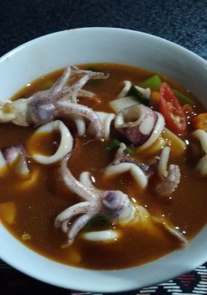 Foto resep Cumi Asam Manis Pedas