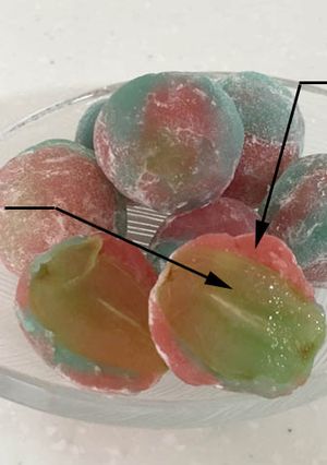 Une photo de Uiro Wagashi avec Raisins frais