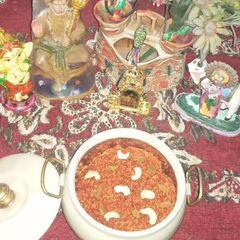 Carrot halwa A picture of Carrot halwa.