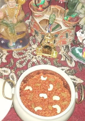 A picture of Carrot halwa.