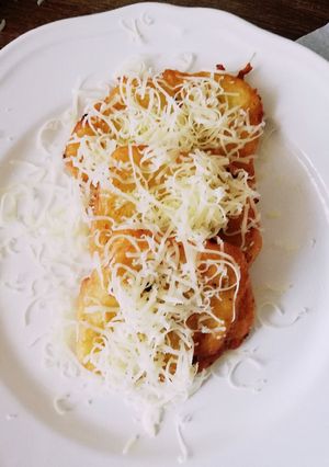 O poză a rețetei Plăcintele cu dovlecel și brânză, fără gluten/fără ou.