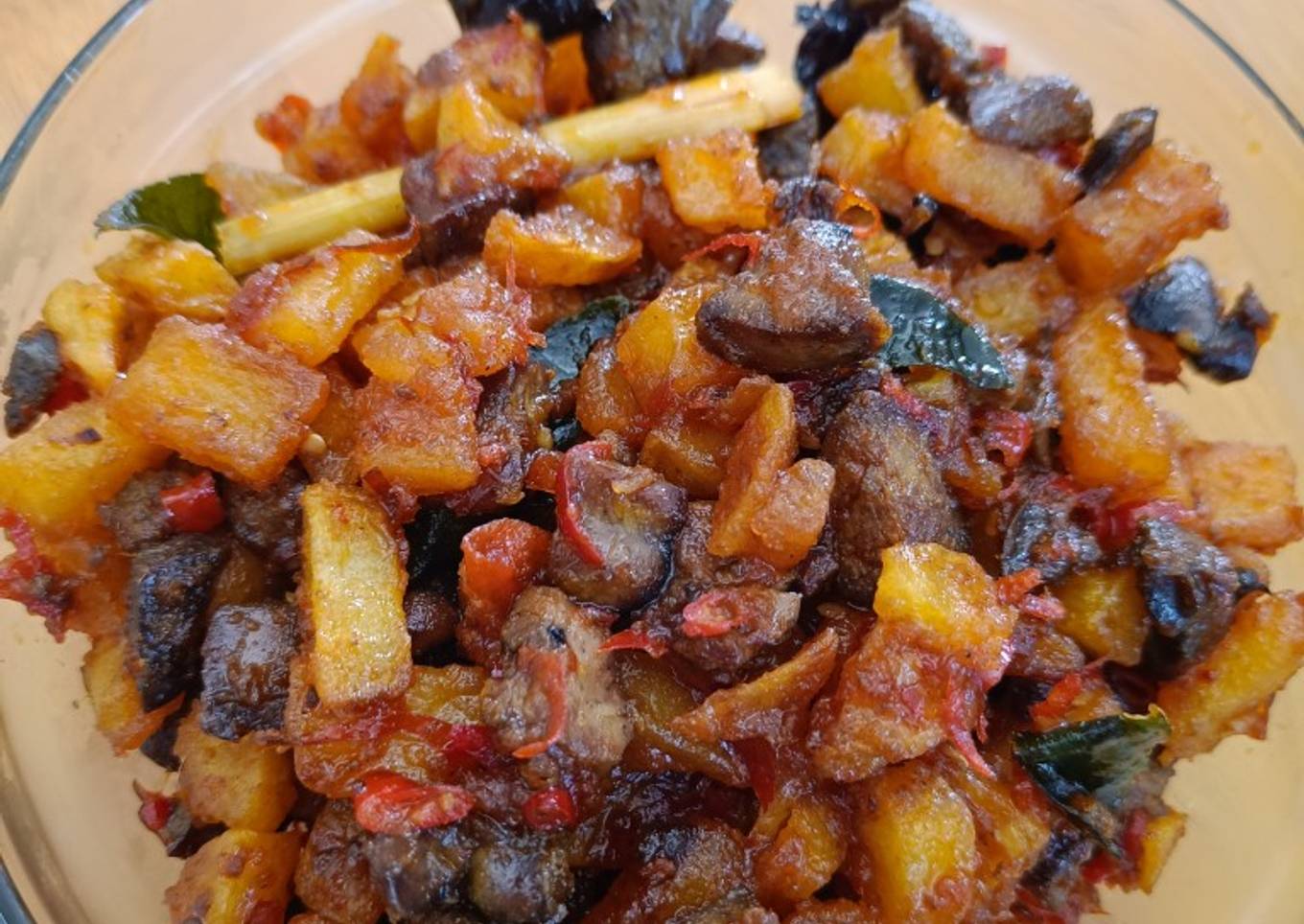 Sambal Goreng Ati Kentang