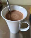 Choco-matcha caliente