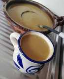 Atole de masa con piloncillo