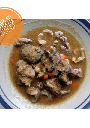 Foto resep Semur Ati Ampela ala Ridha
