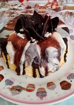 O poză a rețetei Prăjitură...Cascada de ciocolată Cupcake.