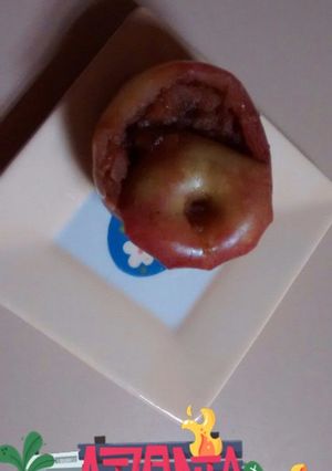 Una foto de 🍎 Manzanas horneadas en microwave🍎
