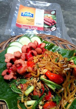 Foto resep Mie Goreng Tek-tek Ala gerobak