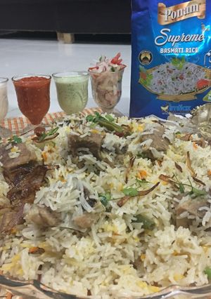 A picture of !!!! Yahkni Beef Biryani  #KokabandCookpad.