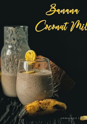 Gambar Banana Coconut Milk
