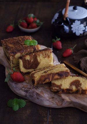 Foto resep Mocca Marble Butter Cake