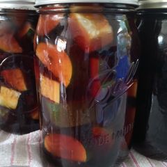 A picture of Chizumi's Pickled Cucumbers (Kyuri Su Shoyuzuke).