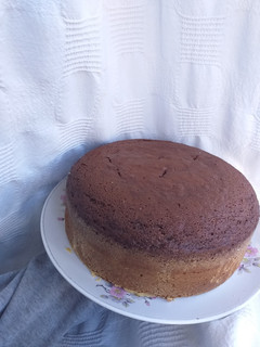 Una foto de Bizcochuelo para torta de chocolate