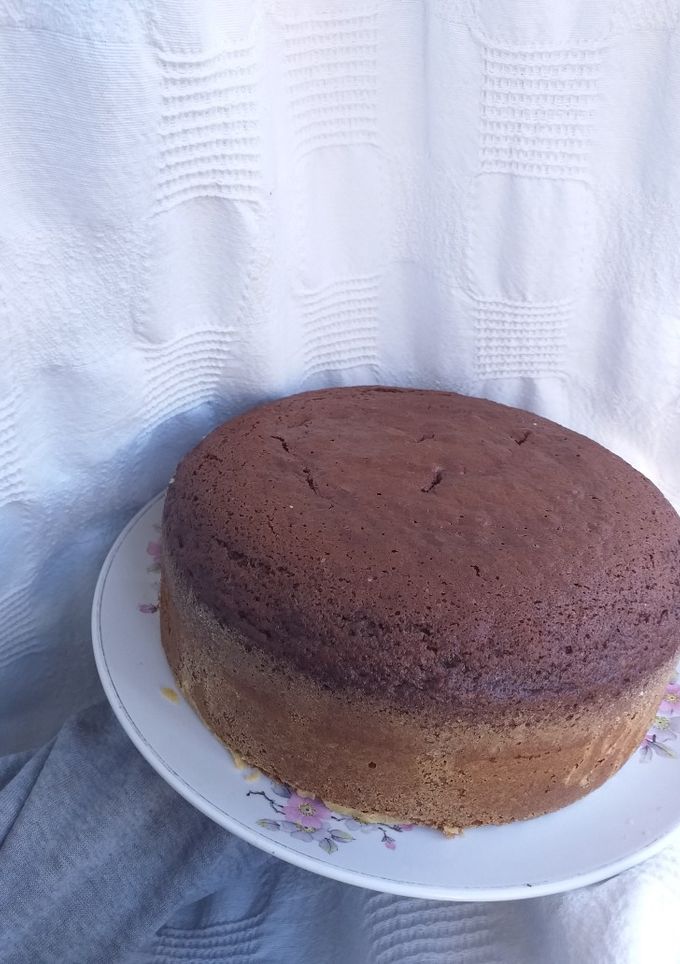 Una foto de Bizcochuelo para torta de chocolate