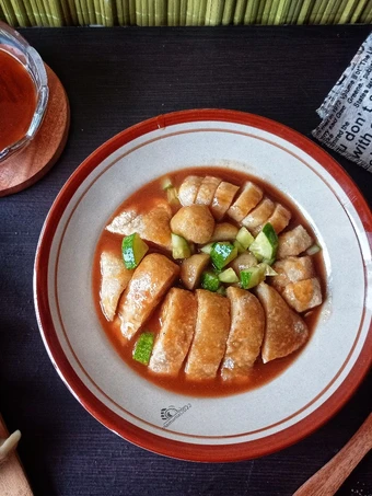 Langkah Gampang Menyiapkan Resep Pempek Dos Ny. Liem (Tanpa Ikan) yang Sempurna Anti Ribet, Mantap