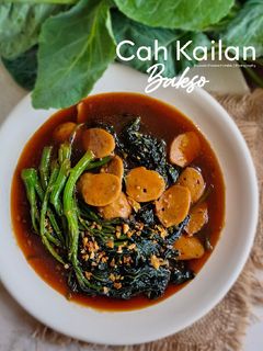 Foto resep Cah Kailan Bakso