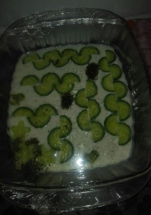 عکسی از دستور ماست و خیار