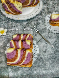Foto resep Zebra Cake Putih Telur